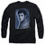 Elvis Presley Overlay Classic Adult Long Sleeve T-Shirt Black