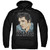 Elvis Presley Graphic King Classic Adult Pullover Hoodie Sweatshirt Black