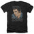 Elvis Presley Graphic King Classic Adult Heather T-Shirt Black