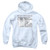 Elvis Presley Heartbreaker Classic Youth Pullover Hoodie Sweatshirt White