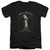 Elvis Presley Rock Legend Classic Adult V-Neck T-Shirt Black