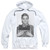 Elvis Presley Army Mug Shot Classic Adult Pullover Hoodie Sweatshirt White