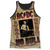 AC/DC No Bull Adult Sublimated Tank Top T-Shirt White/Black