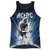 AC/DC Lightning Adult Sublimated Tank Top T-Shirt White/Black