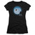 E.T. The Extra Terrestrial Moon Scene S/S Junior Women's T-Shirt Sheer Black