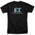 E.T. The Extra Terrestrial Logo S/S Adult 18/1 T-Shirt Black