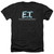 E.T. The Extra Terrestrial Logo Adult T-Shirt Heather Black