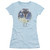 E.T. The Extra Terrestrial Phone Home S/S Junior Women's T-Shirt Sheer Light Blue