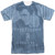 Elvis Presley Jailhouse Poster All Over Adult Sublimated Crew T-Shirt White