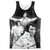 Elvis Presley Legendary Performance (Front/Back Print) Adult Sublimated Tank Top T-Shirt White