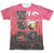 Pink Floyd Live Adult Sublimated T-Shirt White