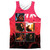 Pink Floyd Live (Front/Back Print) Adult Sublimated Tank Top T-Shirt White