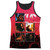 Pink Floyd Live Adult Sublimated Tank Top T-Shirt White/Black
