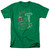A Christmas Story It's A Major Prize Adult 18/1 T-Shirt Kelly Green