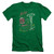 A Christmas Story It's A Major Prize Adult 30/1 T-Shirt Kelly Green