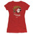 A Christmas Story Fudge Junior Women's Sheer T-Shirt Red