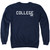 Animal House College Adult Crewneck Sweatshirt Navy
