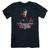 Top Gun Wingman Goose S/S Adult 30/1 T-Shirt Navy