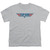 Top Gun 8 Bit Logo S/S Youth 18/1 T-Shirt Silver