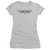 Top Gun 8 Bit Logo S/S Classic Junior Women's T-Shirt Sheer-Silver