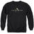 Aquaman Movie Logo Adult Crewneck Sweatshirt Black