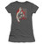 Bloodsport To The Death Junior Women's Sheer T-Shirt Charcoal