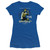 Bloodsport American Ninja Junior Women's Sheer T-Shirt Royal Blue