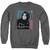 Breakfast Club Heart Dies Adult Crewneck Sweatshirt Charcoal