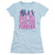 Breakfast Club Forever Junior Women's Sheer T-Shirt Light Blue