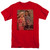 Cry Baby Kiss Me Adult 18/1 T-Shirt Red
