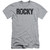 Rocky Logo Adult 30/1 T-Shirt Heather