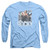 Rocky The Champion Adult Long Sleeve T-Shirt Carolina Blue