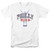 Rocky Philly 1976 Adult 18/1 T-Shirt White
