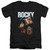 Rocky I Did It Adult V-Neck T-Shirt Black