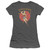 Wonder Woman Wonder Circle Junior Women's Sheer Original T-Shirt Charcoal