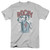Rocky In Training Adult 18/1 Classic T-Shirt Silver