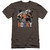 Rocky Rocky Pow Premuim Canvas Adult Slim Fit 30/1 Classic T-Shirt Charcoal