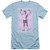 Rocky Gun Show Adult 30/1 Classic T-Shirt Light Blue