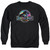Jurassic Park Prehistoric Groove Adult Crewneck Sweatshirt Black