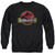 Jurassic Park Kanji Adult Crewneck Sweatshirt Black