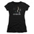 Jurassic Park Life Finds A Way Junior Women's Sheer T-Shirt Black