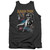 Jurassic Park Foliage Adult Tank Top T-Shirt Charcoal