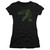 Jurassic Park Raptor Mount Junior Women's Sheer T-Shirt Black