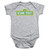 Sesame Street Logo Baby Onesie T-Shirt Athletic Heather
