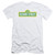 Sesame Street Logo Adult 30/1 T-Shirt White