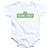 Sesame Street Logo Baby Onesie T-Shirt White