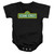 Sesame Street Logo Baby Onesie T-Shirt Black