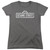 Sesame Street One Color Logo Women's T-Shirt Charcoal