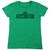 Sesame Street One Color Dark Women's T-Shirt Kelly Green