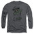 Sesame Street Early Grouch Adult Long Sleeve T-Shirt Charcoal